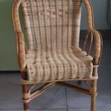 Children's rattan armchair