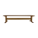 1970s Beech Bench/Planter Stand Czechoslovakia