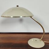 Brass and metal-laying lamp