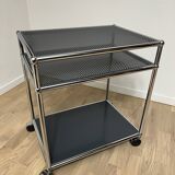 USM Haller side table in Anthracite Grey