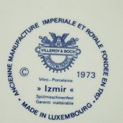 Porcelain tray Izmir Villeroy & Boch vintage 1973