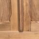 Parisian paneled cabinet in raw wood, 1940