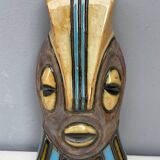 Masque africain en céramique