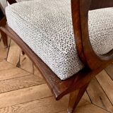 Pair of Étienne-Henri Martin armchairs, 20th century