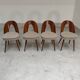 Set of 4 chairs by Antonin Suman for Tatra Nabytok 1960
