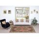One-of-a-kind Vintage Oriental Rug, 100% Wool, Hand-knotted Turkish Carpet with Tribal Motifs