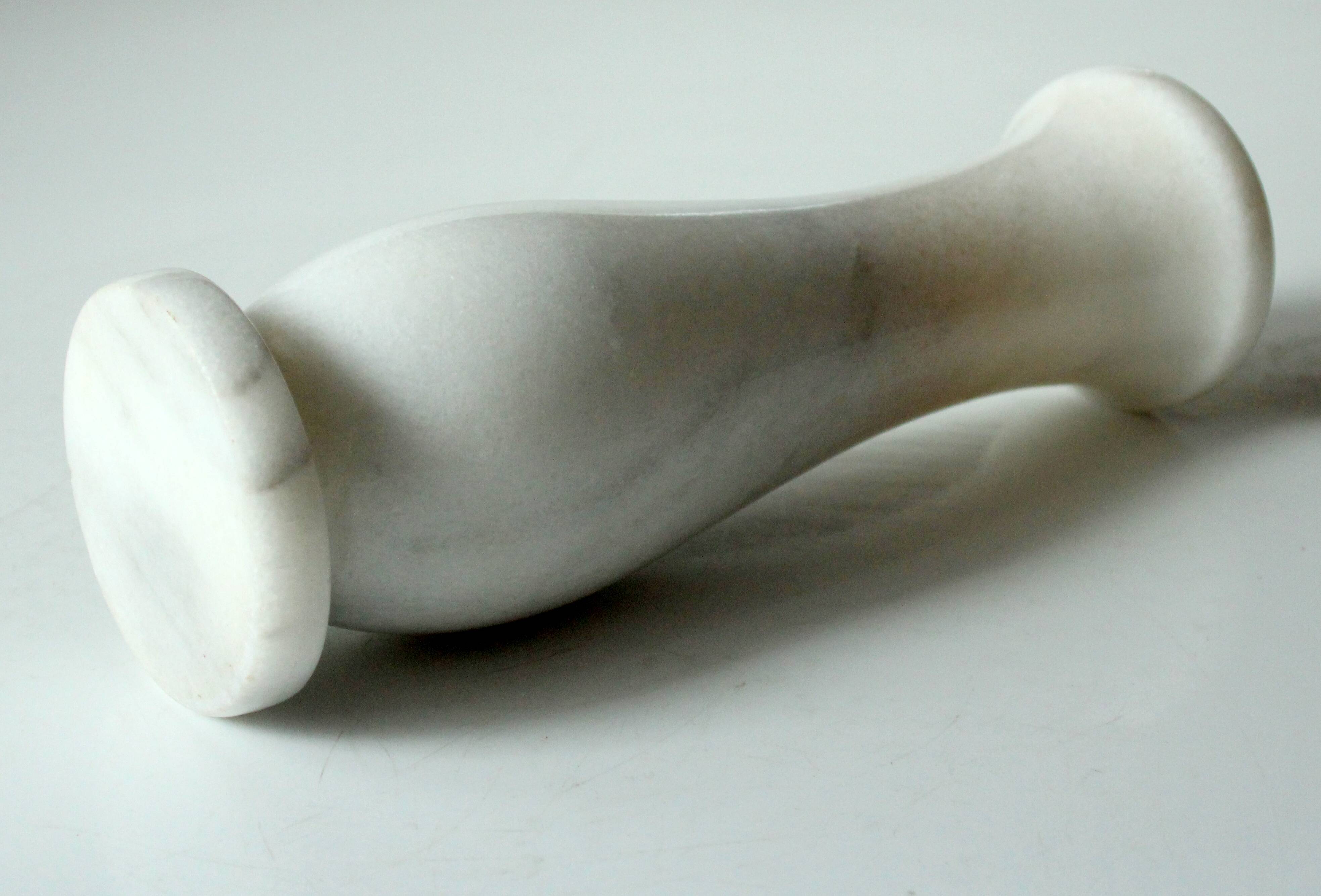 1970s Vintage - handmade marble vase