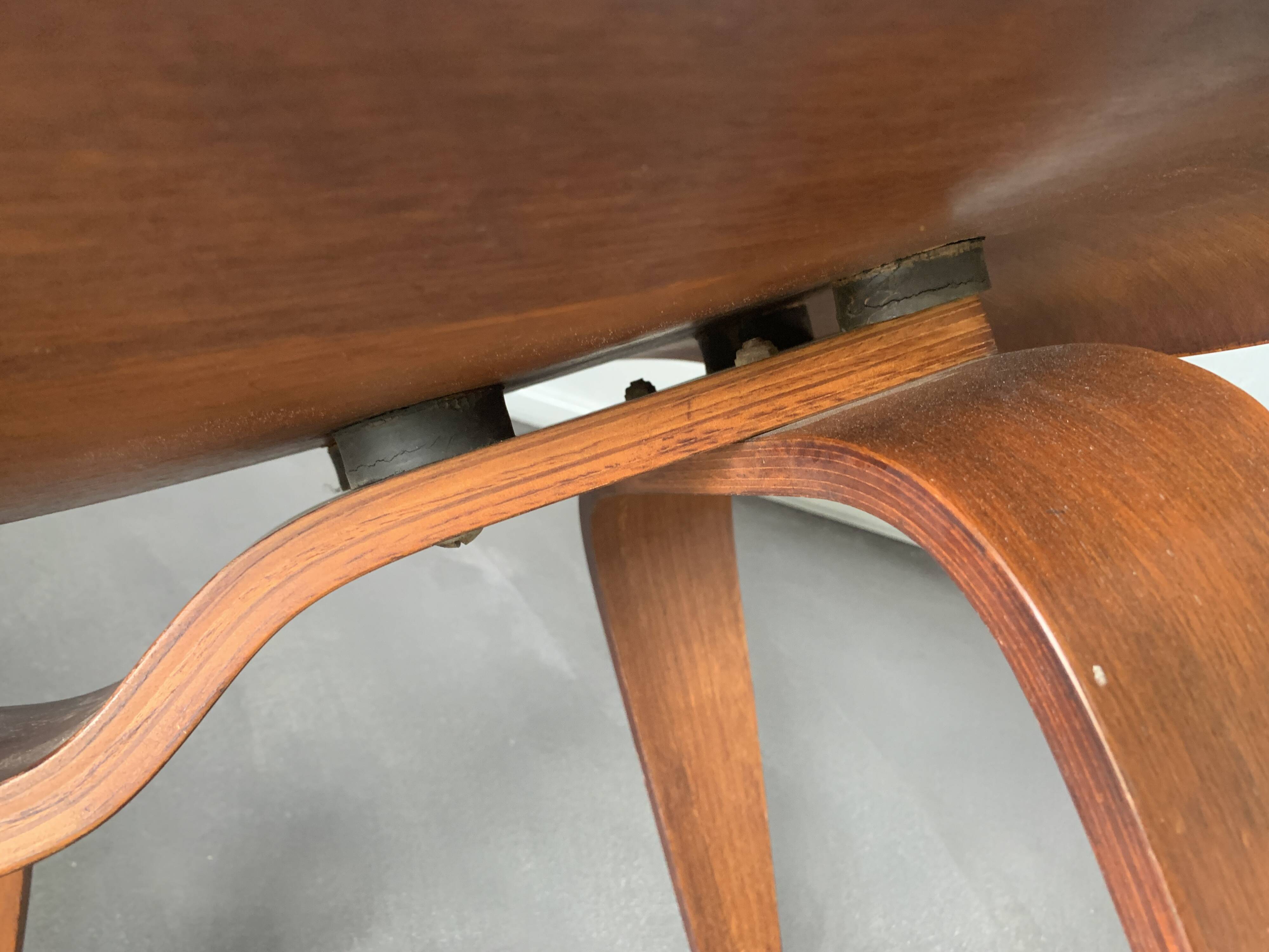 DCW Chair Charles & Ray Eames for Evans Plywood 1945, original label