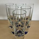 Set of 6 vintage shot glasses