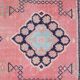 Overdyed Long and Wide Turkish Oushak Runner 4'7" X 11'10"