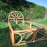 Rattan bed 1 person
