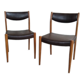 Chaises vintages scandinaves 1960