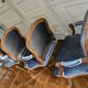 set of 4 Louis XV armchairs with queen's backs