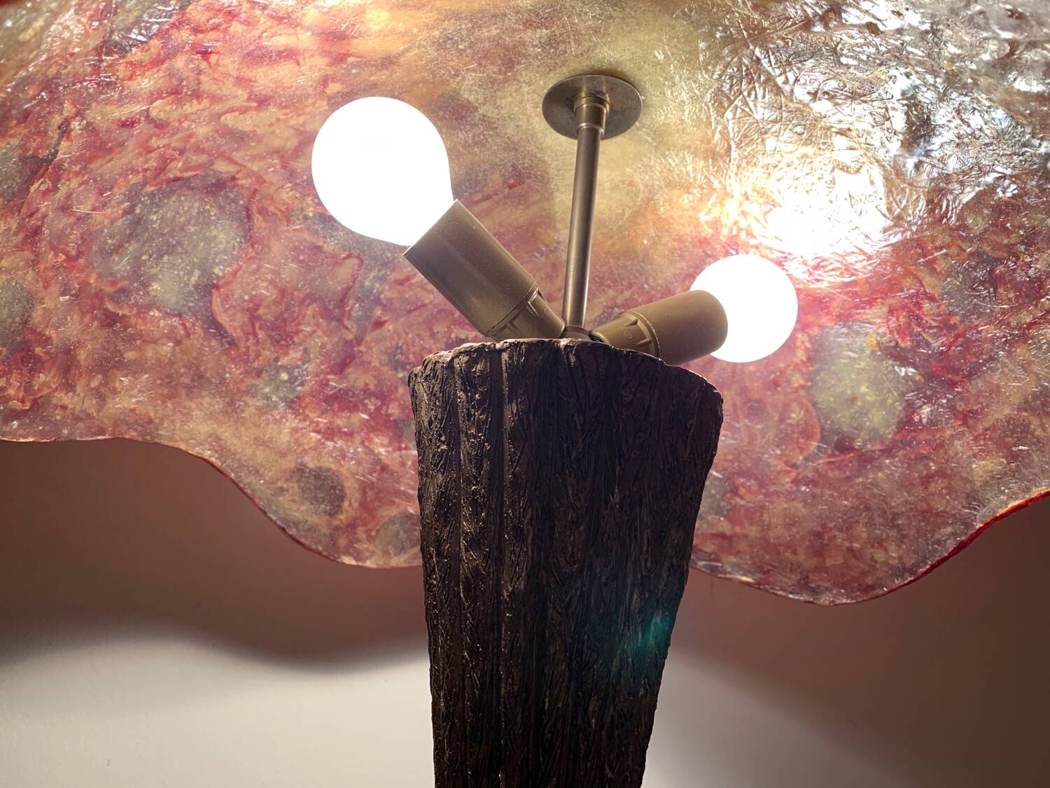 Lampe  «  coquillage et crustacés «