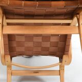 Pair of vintage Pernilla-3 Chaiselongues by Bruno Mathsson