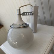 Applique blanche années 70