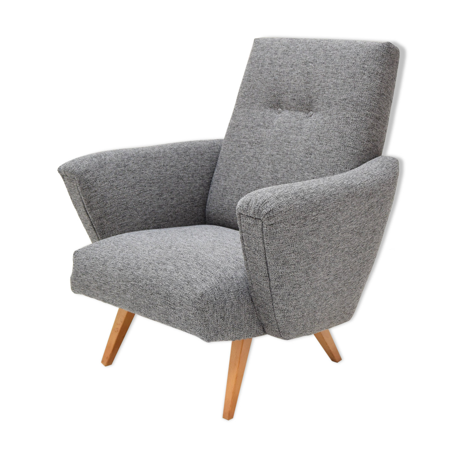 Mid-century Armchair,Czechoslovakia,1960's.