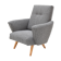 Mid-century Armchair,Czechoslovakia,1960's.