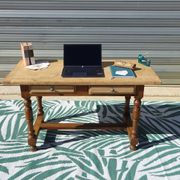 Table bureau en chêne masssif