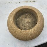 Stone candle holder