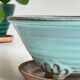 Pot tripode et soucoupe céramique vintage