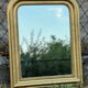 Small Louis-Philippe gilded mirror with mercury glass 48x60cm