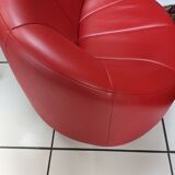 Leather sofa by Pierre Paulin by Ligne Roset