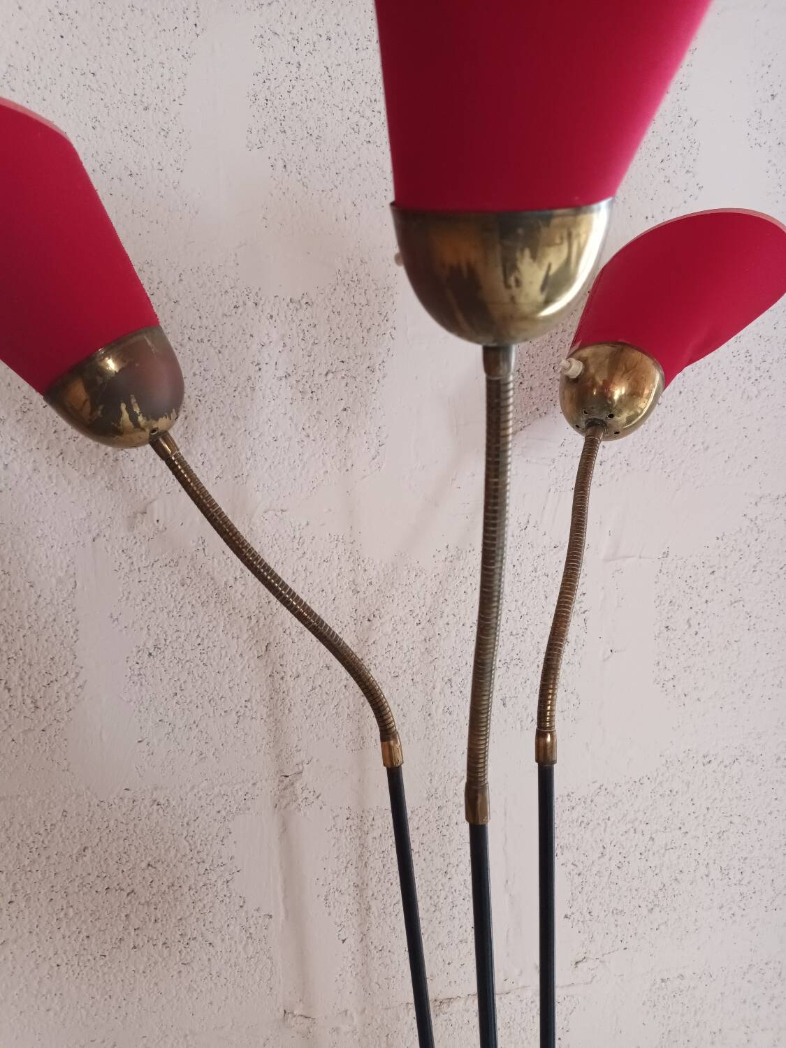 Vintage tripod floor lamp