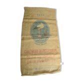 Sac en toile de jute - potasse d'alsace - n°81