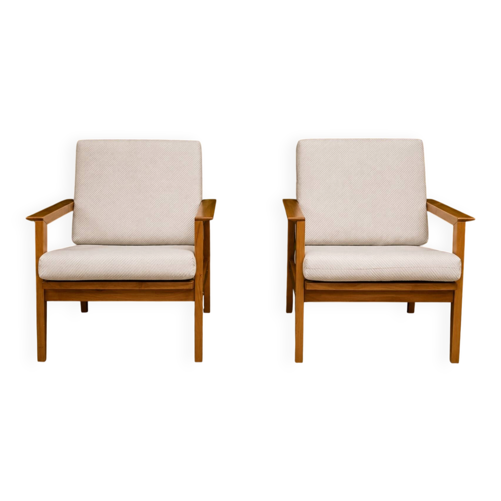 Paide de fauteuil scandinave design 1960