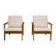 Paide de fauteuil scandinave design 1960