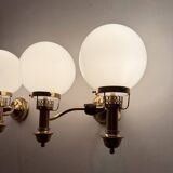 Brass Sconces by Vereinigte Werkstätten München 1970s