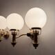 Brass Sconces by Vereinigte Werkstätten München 1970s