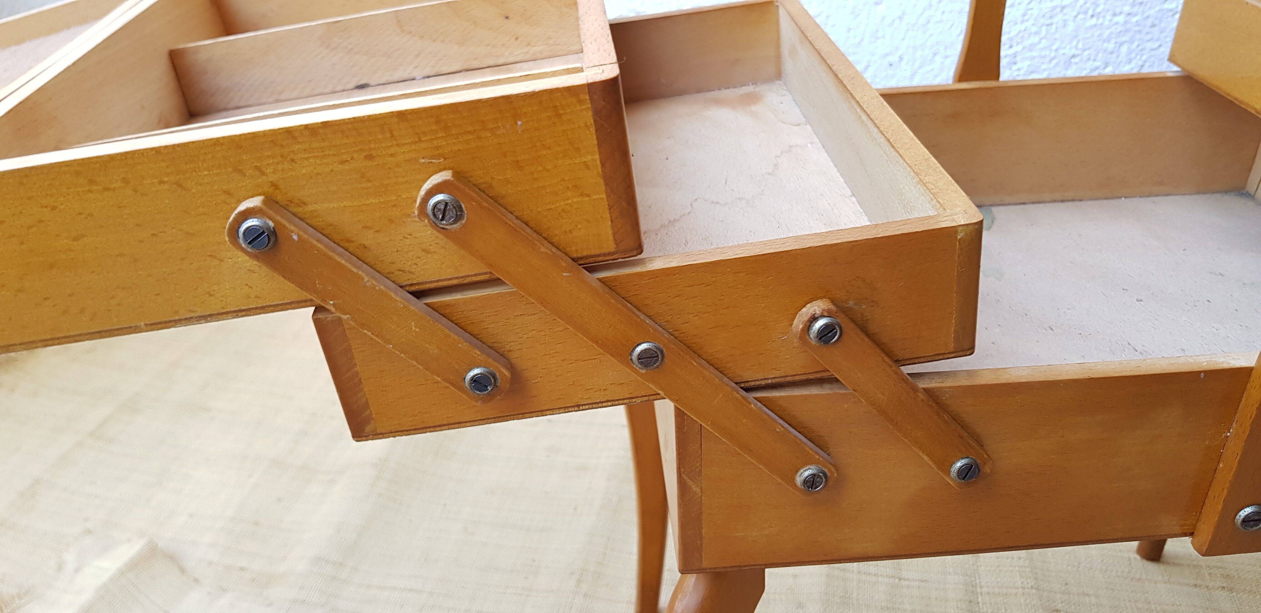 Worker in light oak from the 60s