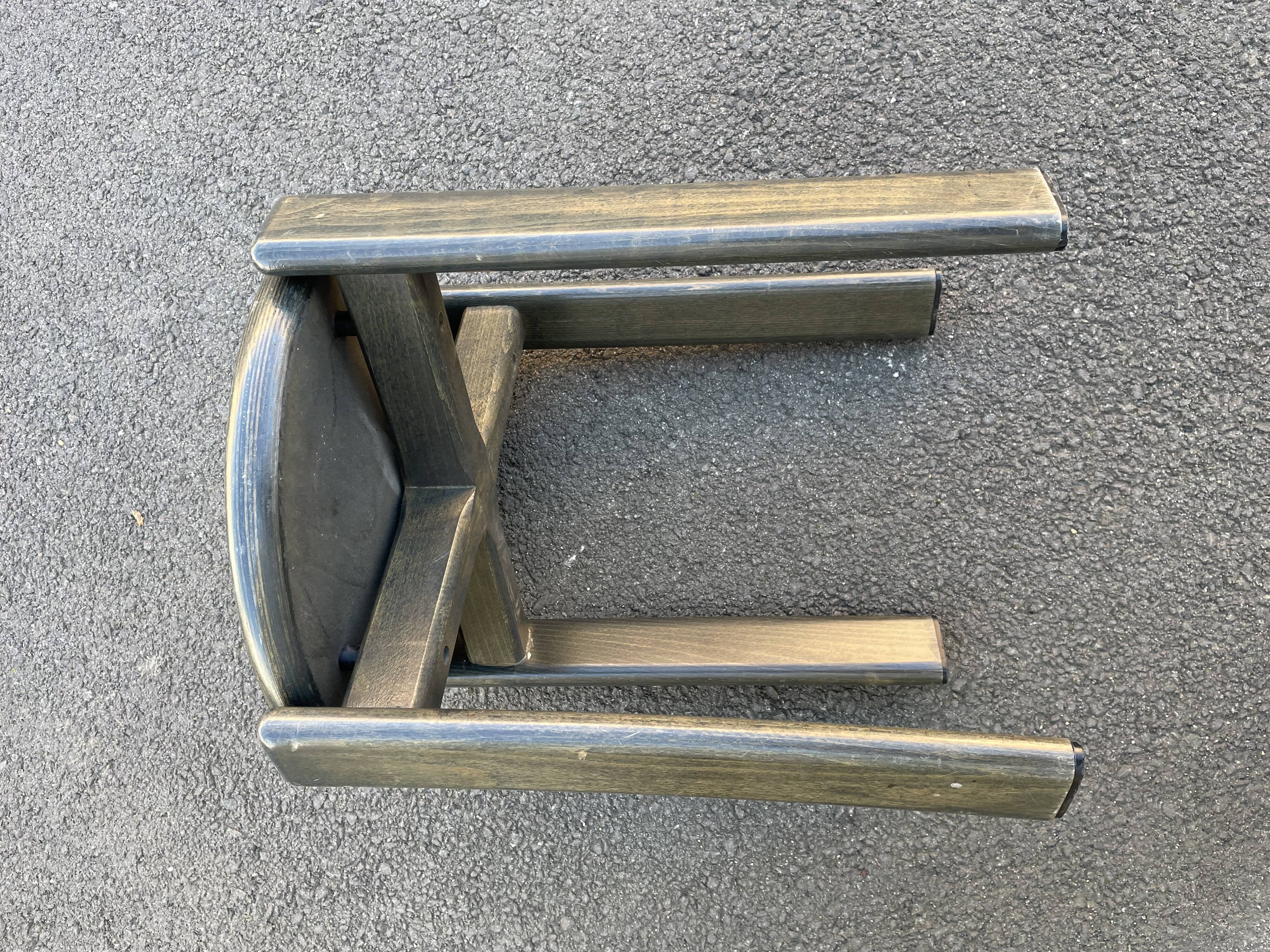 Solid pine stools 1980