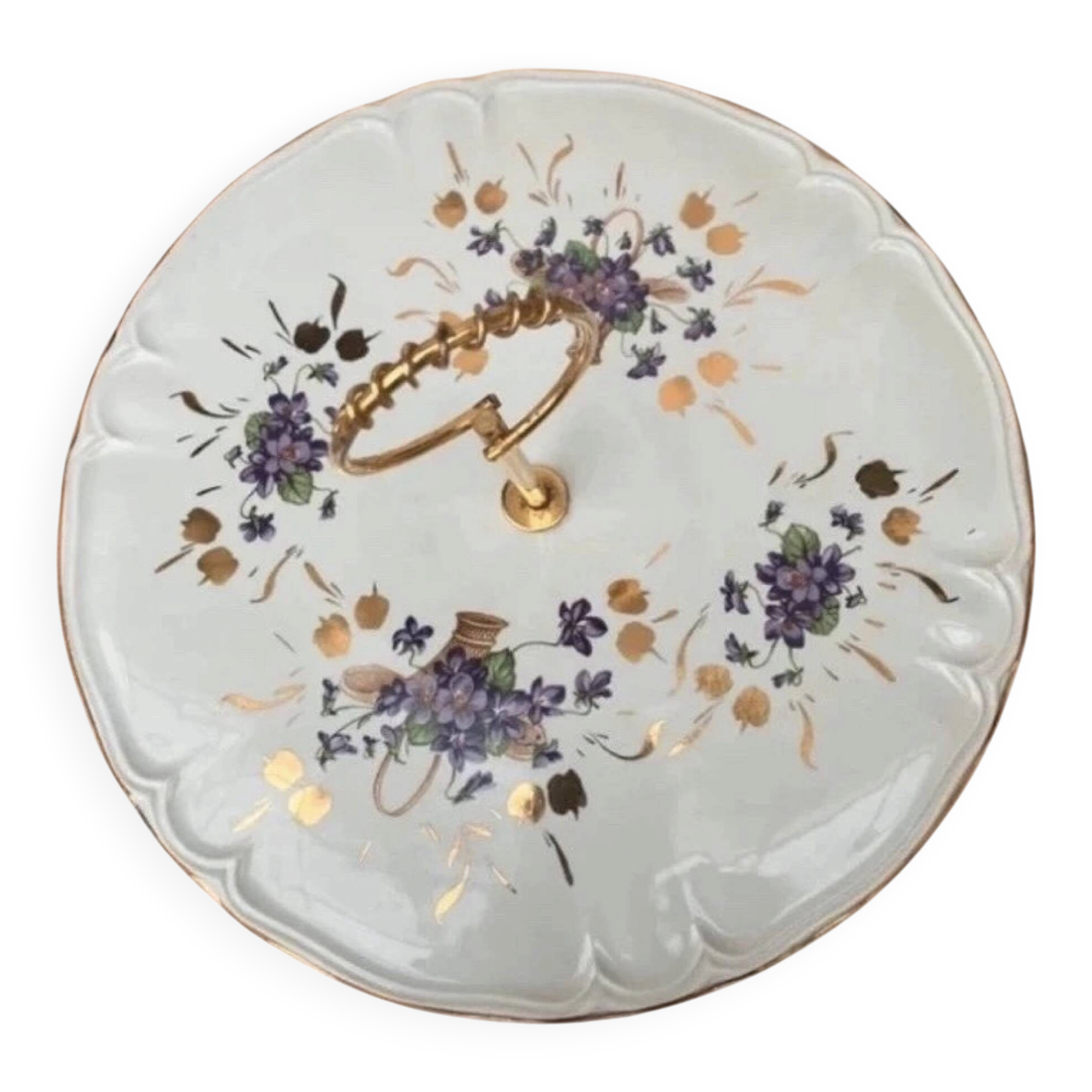 Dessert stand Revolution porcelain manufacture