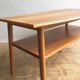 Table en teck blond des années 1960