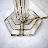 Hexagonal lamp foot