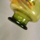 May green glass vase designed by Per Lütken for Holmegaard glassworks Denmark in 1955.