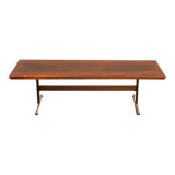 Table basse en palissandre brésilien 60's