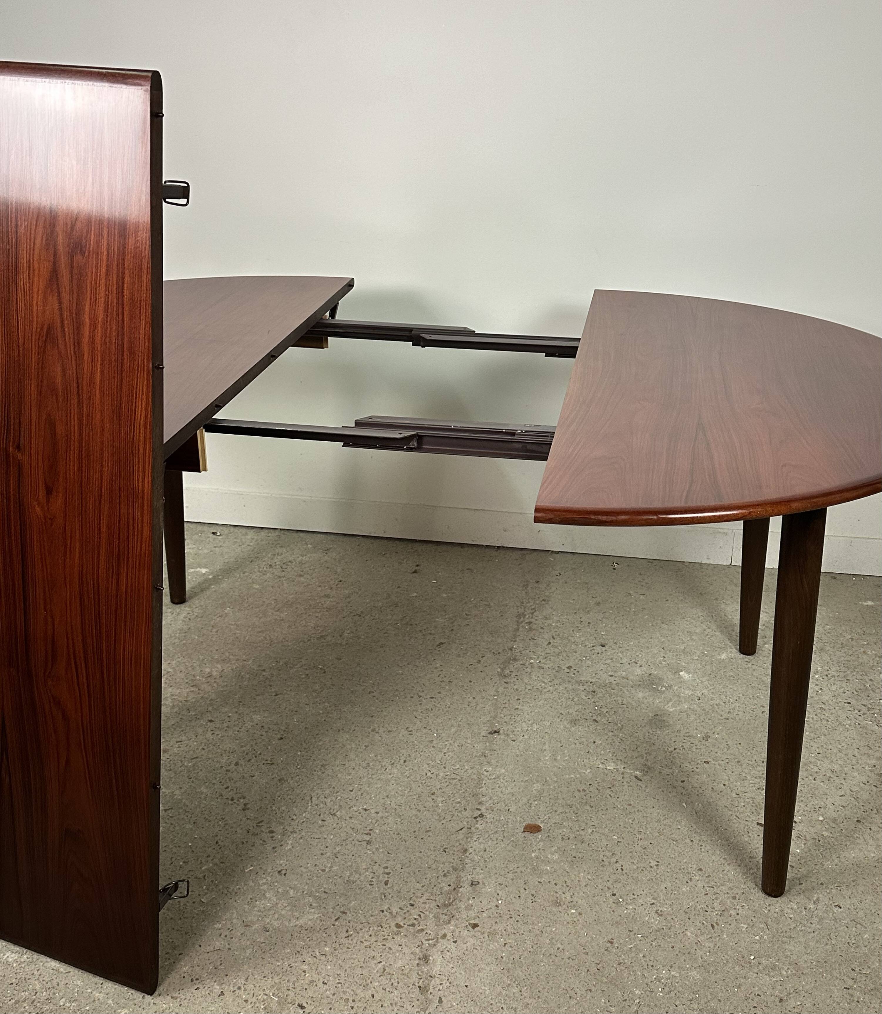 Table scandinave en palissandre de Rio de Gudme Möbelfabrik 1960