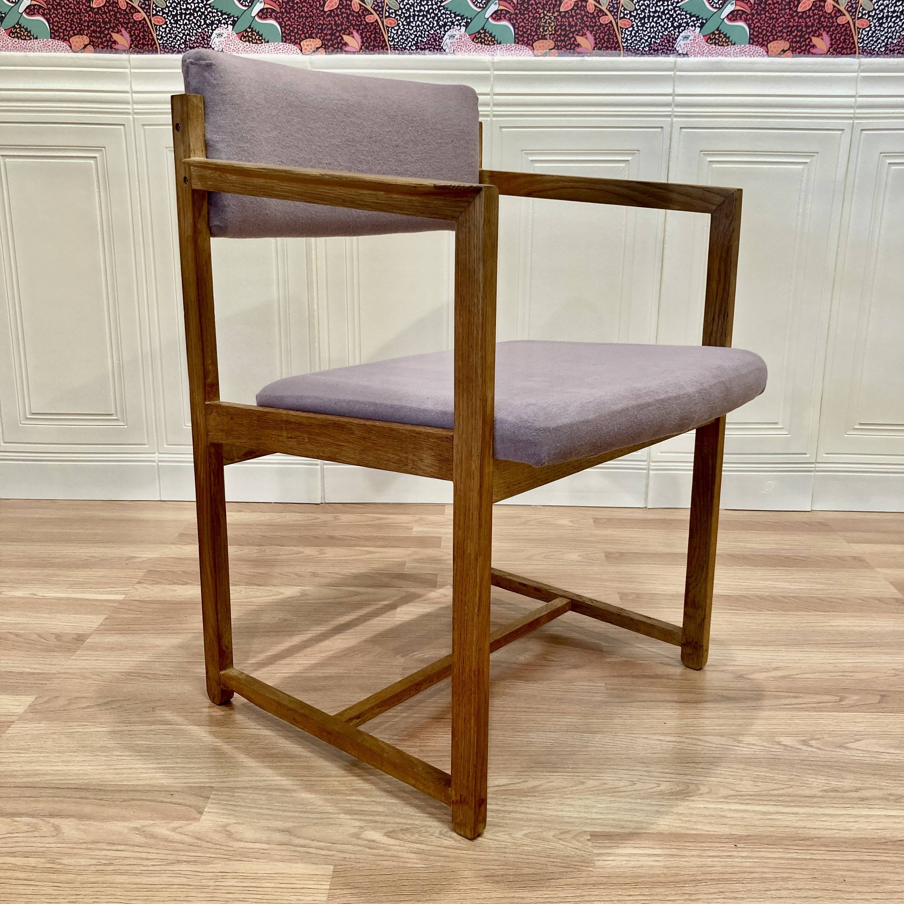 Armchair stamped "Scandinavian Design" 1960.