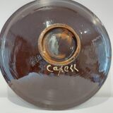 Plat en terre cuite capell
