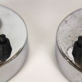 Bauhaus Style Chrome Table Lamps from Napako, 1940s, Set of 2