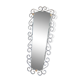 Mirror mirror of the 60s metal black and gold