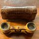 Theater binoculars early 20th century - Crocodile case