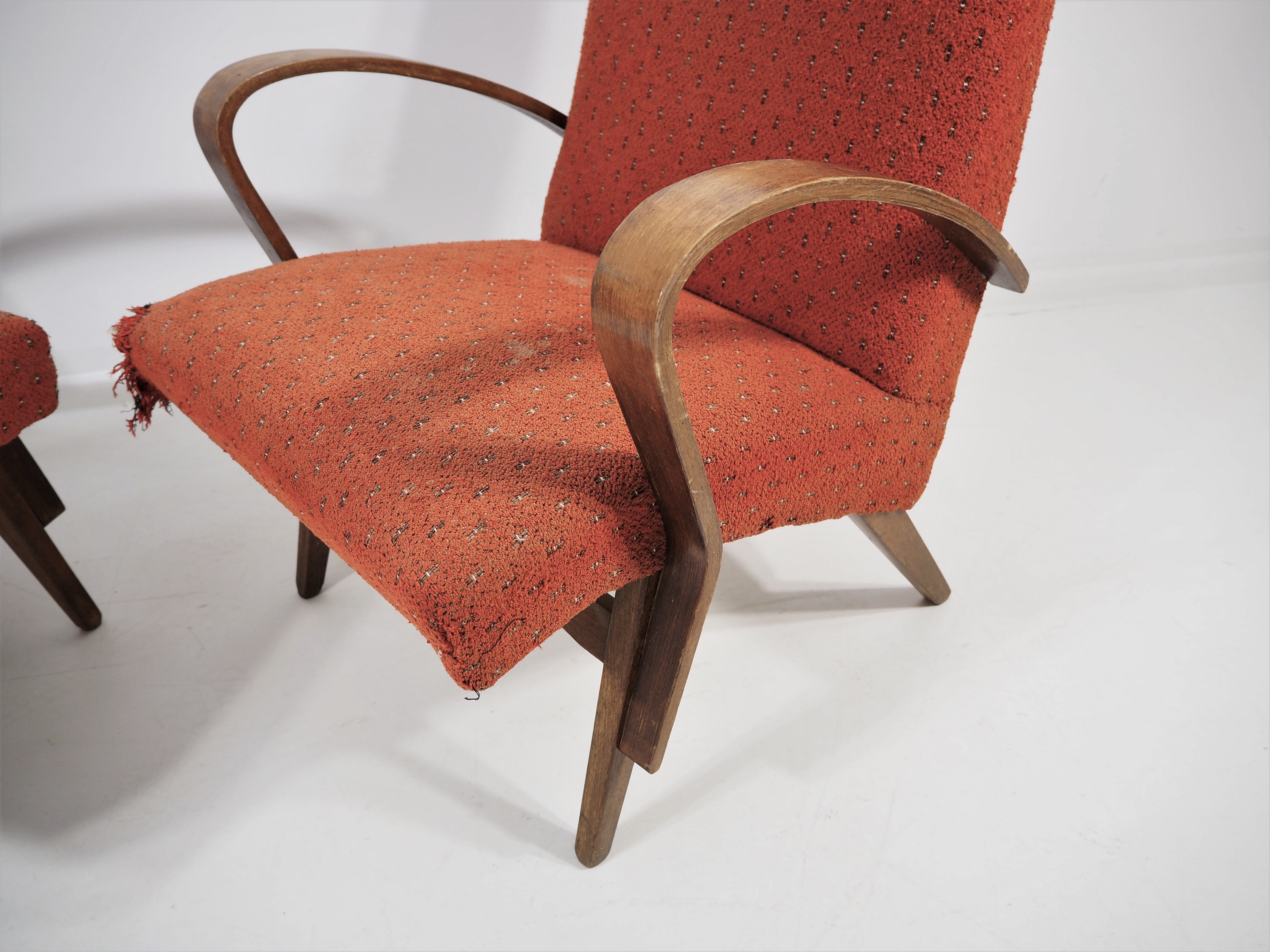 Armchairs from Tatra Pravenec, 1960s