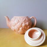 Salins France slip teapot.