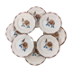 Lot de 6 assiettes à dessert Digoin