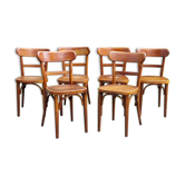6 chairs bistro Horgen-Glarus Swiss 30s